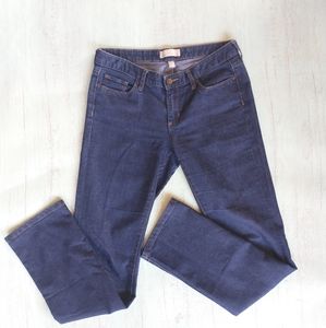 Banana Republic womens denim dark wash bootcut jeans size 8 Cotton/Elastic